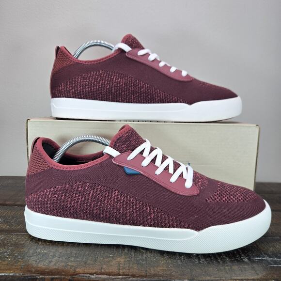 Vessi Weekend 1.5 Mens Size 10 Waterproof Shoes Sneakers Mahogany Red White main image 10